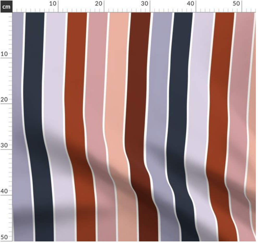 Badeanzug Stoff-big summer stripes