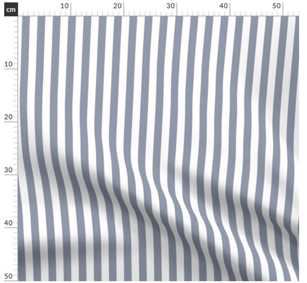 Badeanzug Stoff-medium stripes blau