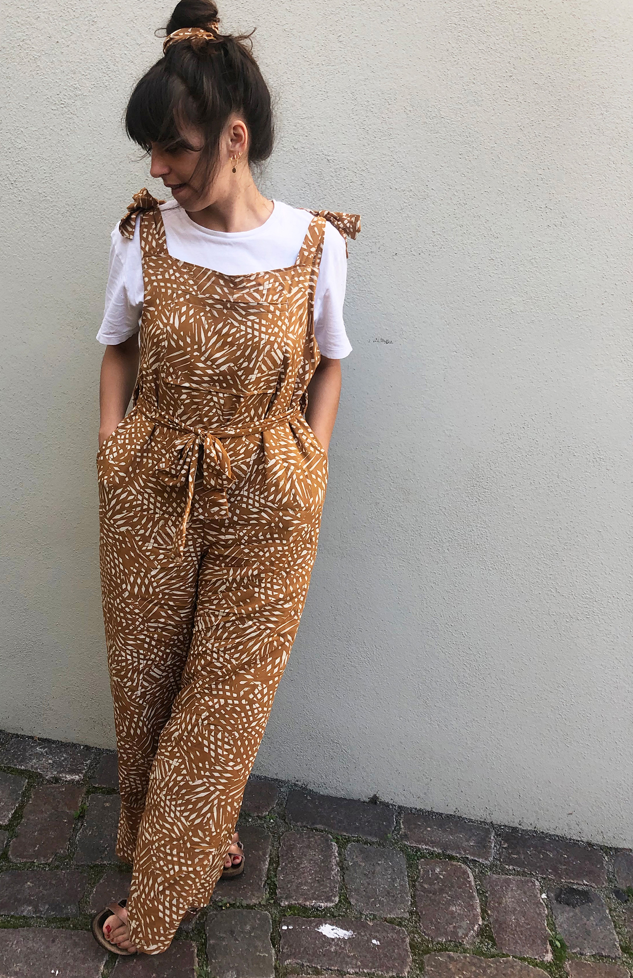 Herbst-Outfit-nähen-Schnittmuster-Jumpsuit-Leyla-pattern-hack