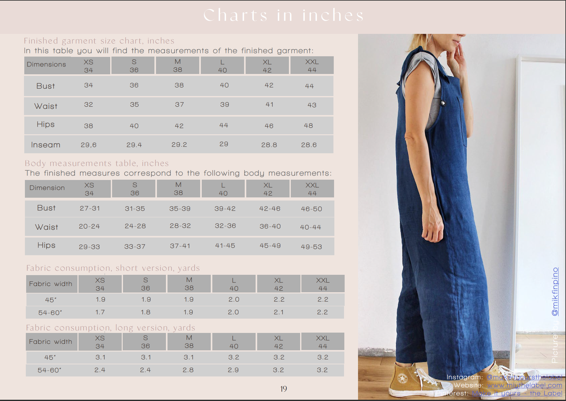 40+ Free One Piece Jumpsuit Sewing Pattern