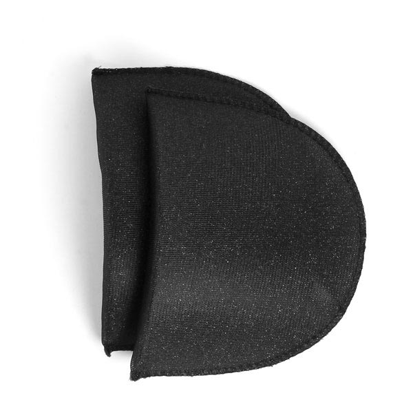 20x Sewing Shoulder Pads Knitwear Pads Non Slip Accessories Insert Foam  Shoulder Black Thick for Clothes T- Women Adults M 