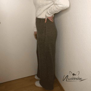 Lange Strickhose nähen 1