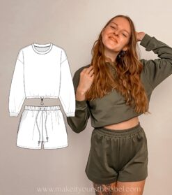 Sewing Pattern Bundle: Oversized Jersey Sweater and Pants