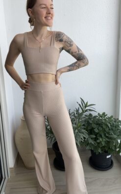 High Waist Tailored Trousers - Sewing Pattern
