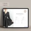 Front-Tie-Mini-Dress-sewing-pattern-pdf