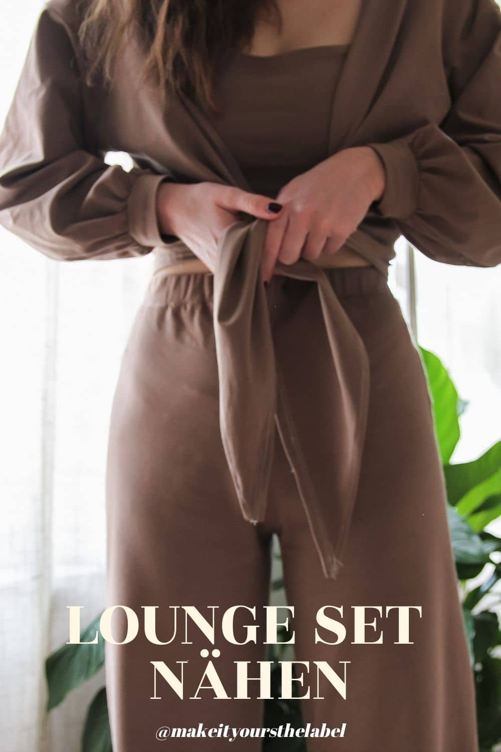 Nähidee für Nähanfänger_Lounge Set nähen