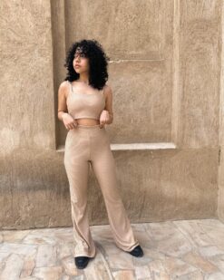 Flare Pants and free crop top Sewing Pattern
