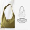 Shoulder handbag_Shopper bag pdf sewing pattern