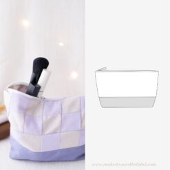 cosmetic bag free sewing pattern