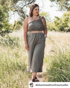 Bluse-Culotte im Schnittmuster-Set