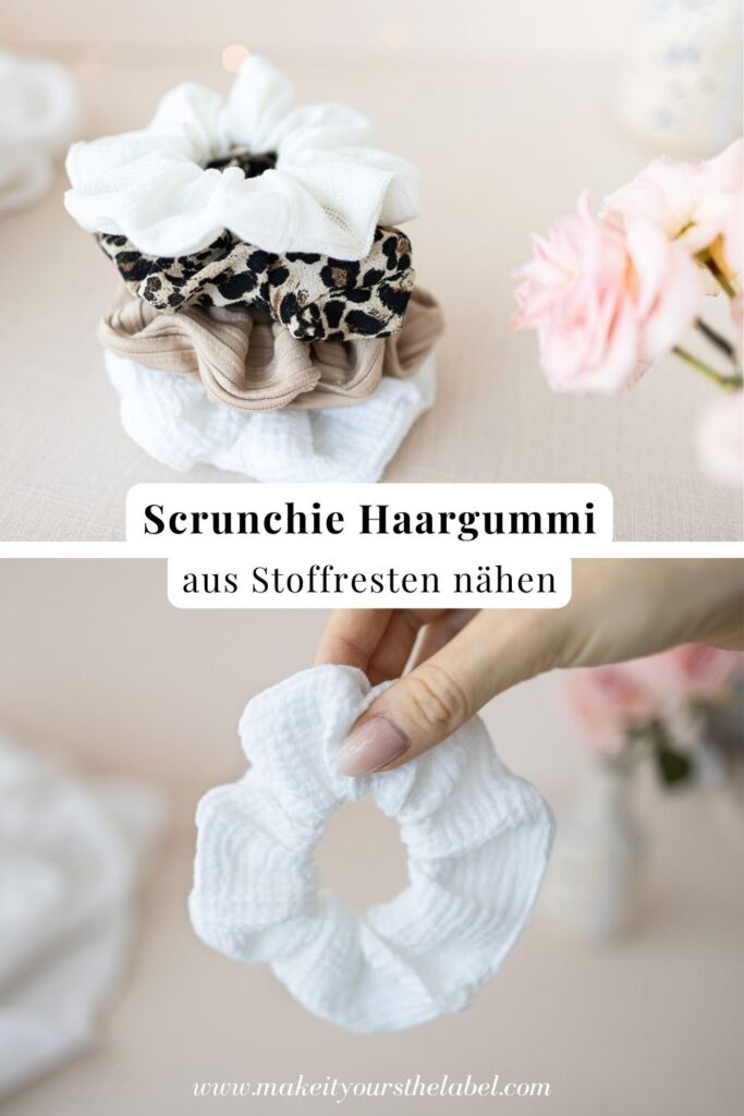 Scrunchie selber nähen_einfach erklärt