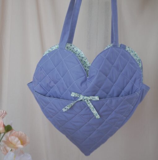 Heart Tote Bag Sewing Pattern - Image 8