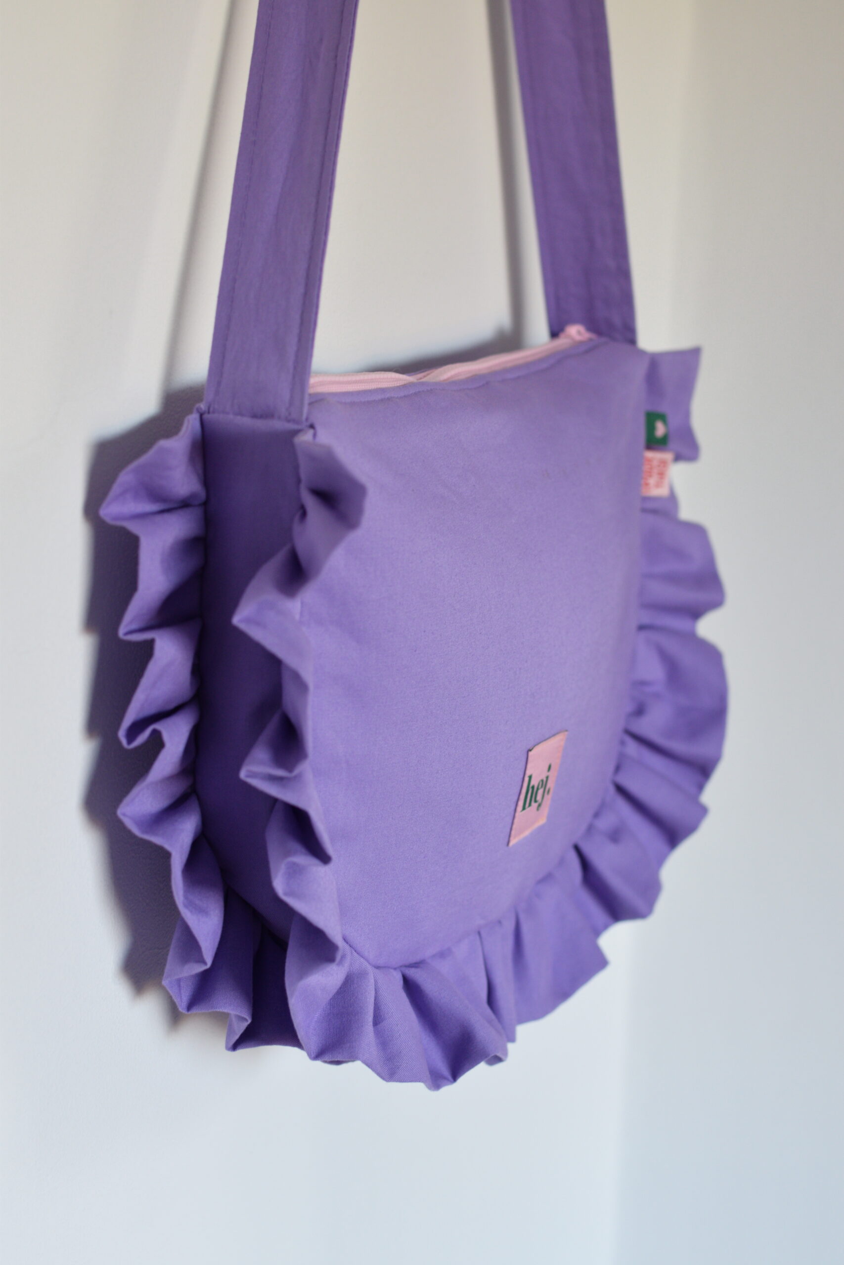 Tasche mit Rüschen Schnittmuster – Bild 10