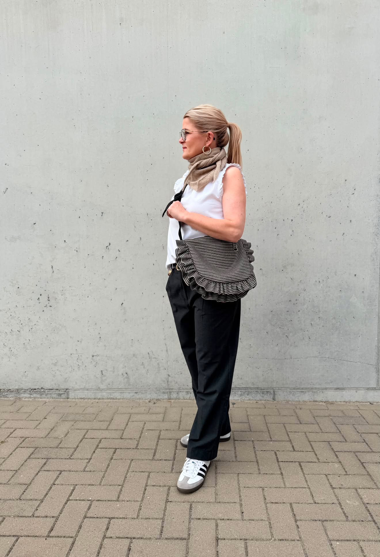 Tasche mit Rüschen Schnittmuster – Bild 4