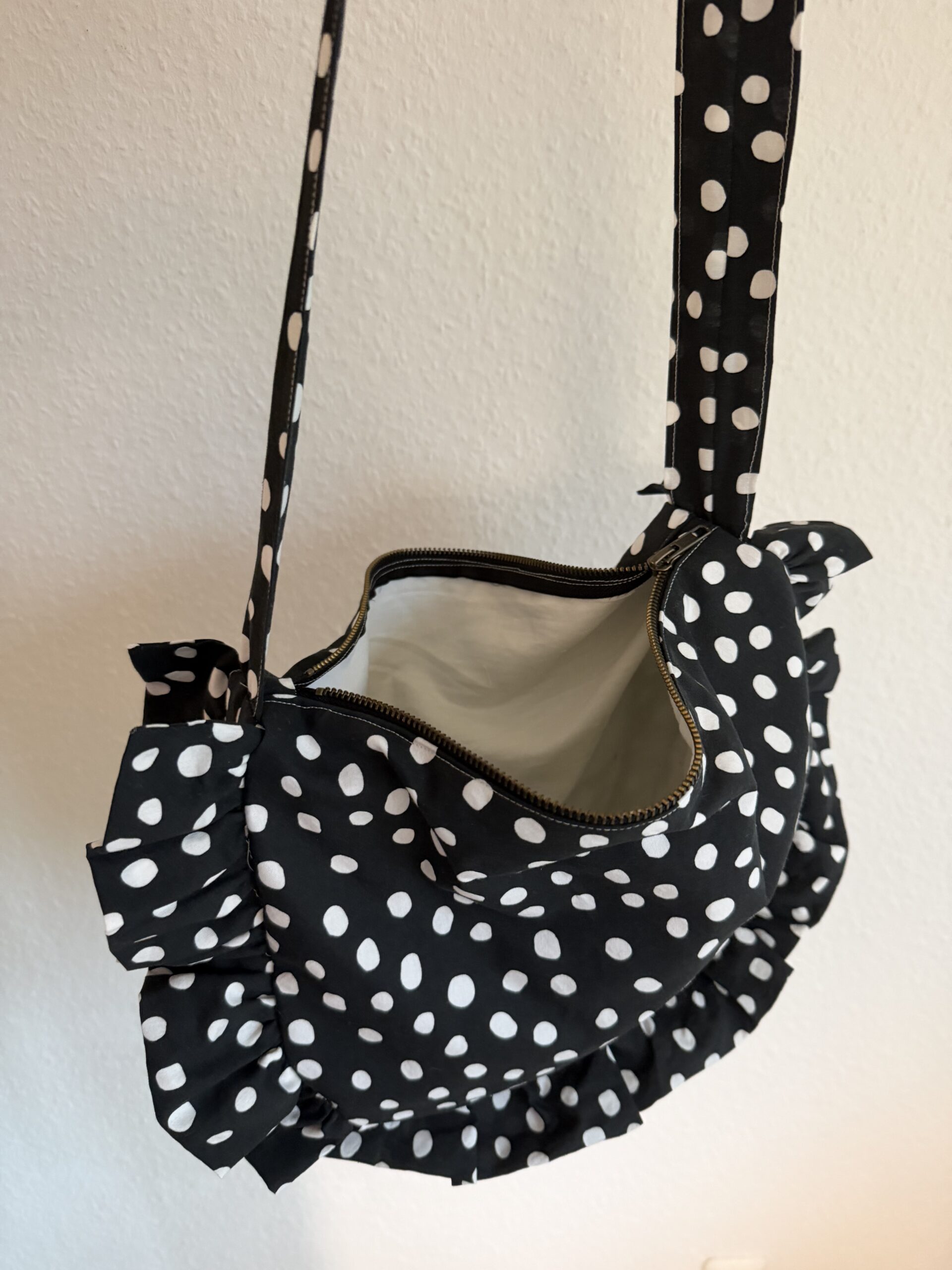 Tasche mit Rüschen Schnittmuster – Bild 8