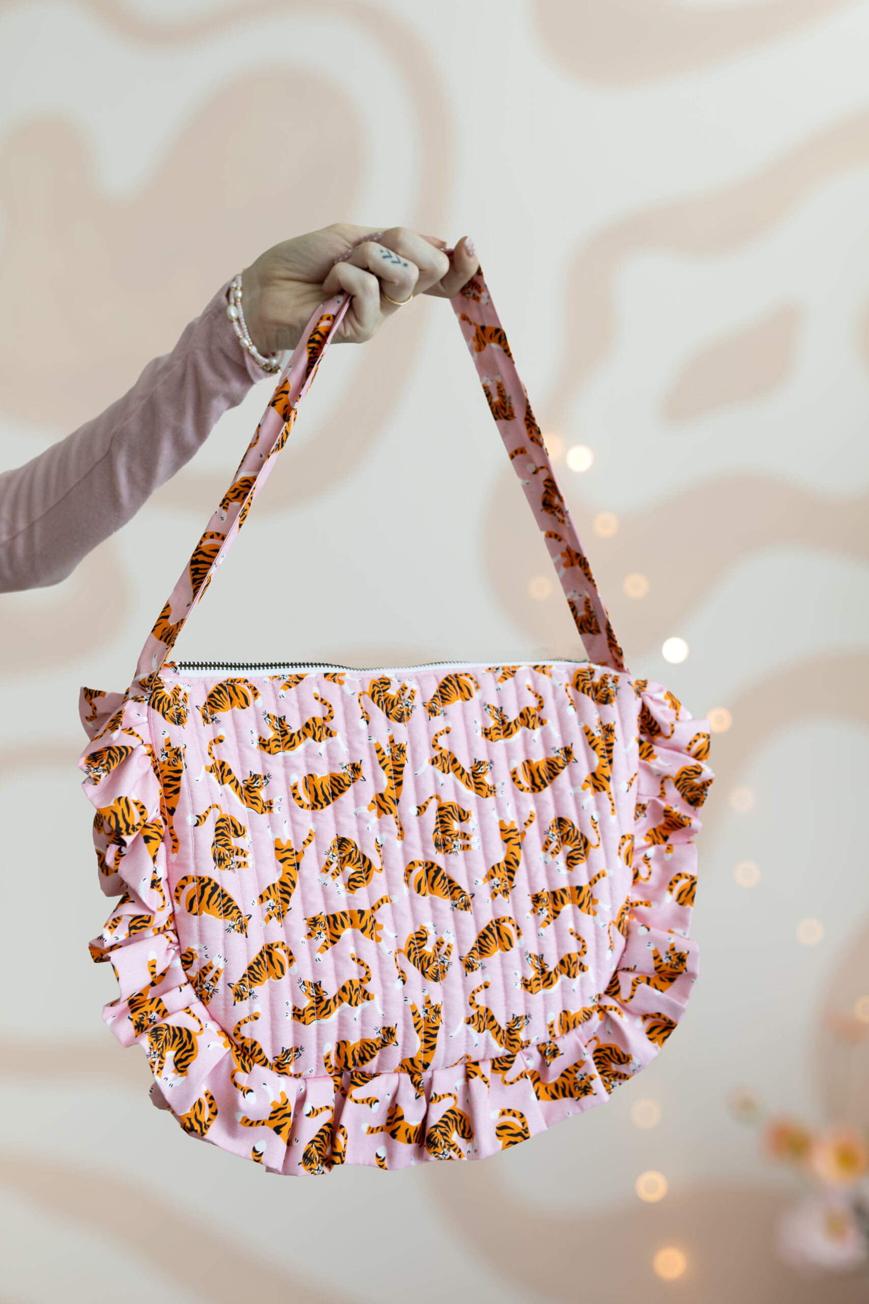 Tasche mit Rüschen Schnittmuster – Bild 12
