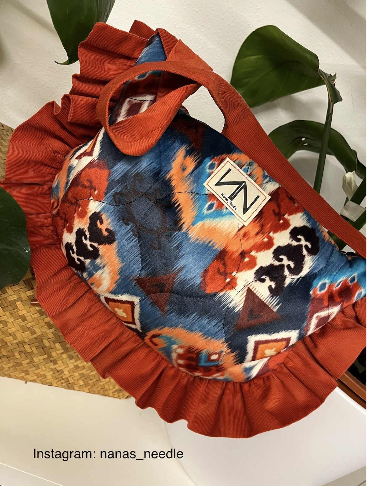 Tasche mit Rüschen Schnittmuster – Bild 11